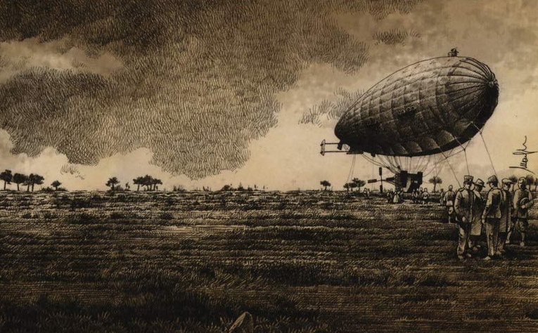 Viaggio tra i dirigibili italiani 1915-18 del Fondo Caprile